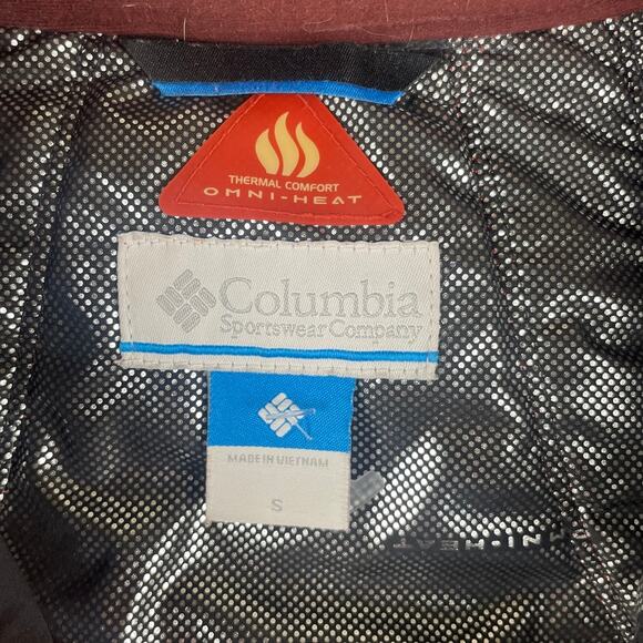 Columbia Women's Small Red Omni Heat Thermal Comfort Long Sleeve Jacket - Picture 5 of 12